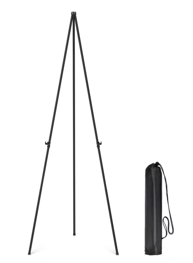 يوكا حامل عرض تلسكوبي قابل للطي من سبيكة الألمنيوم وحامل عرض تلسكوبي قابل للطي - Image 4