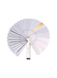 PROMASS 32 Stainless Steel Blades Feeler Gauge Dual Marked Metric and Imperial Gap Gauge  - Image 1