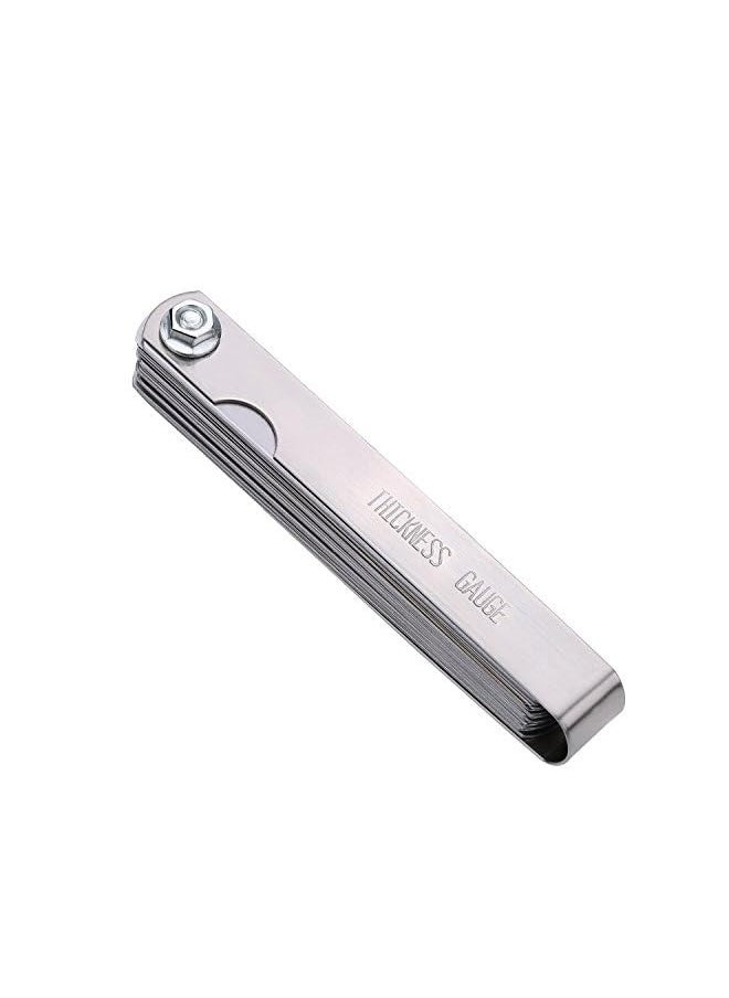 PROMASS 32 Stainless Steel Blades Feeler Gauge Dual Marked Metric and Imperial Gap Gauge  - Image 5