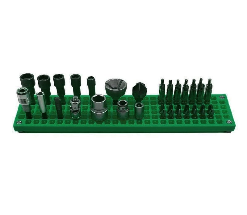 Ascend Tools Organizer Genie One Green Slim Pegboard to organize your Sockets Wrenches Pliers Screwdrivers Bits and All Other Tools - Image 3