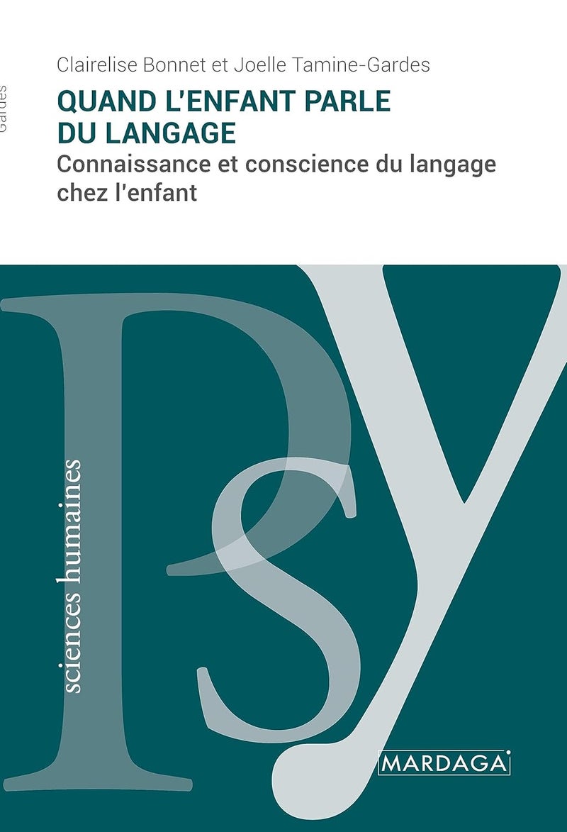 Quand l'enfant parle du langage: Connaissance et conscience du langage chez l'enfant  - Image 1