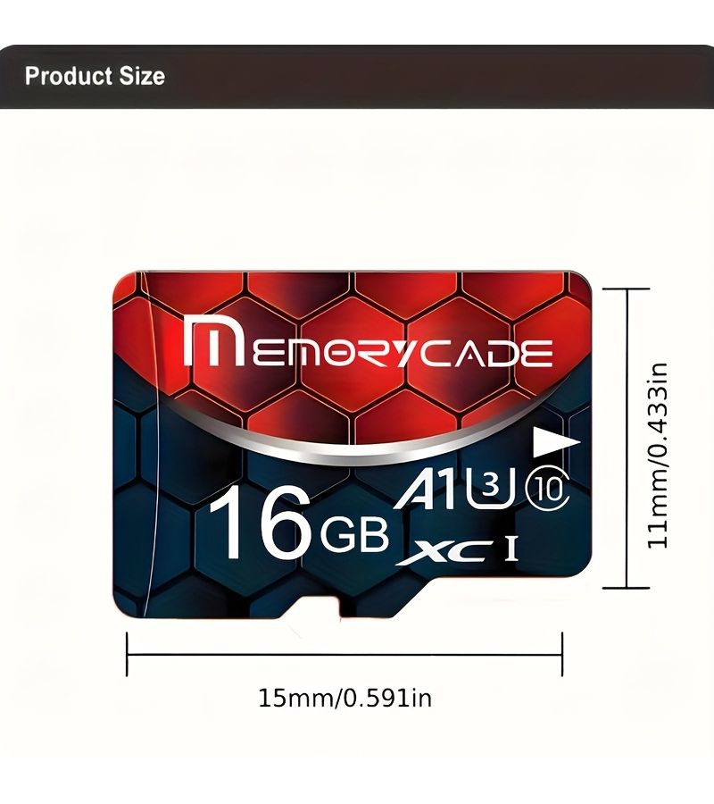 4GB High Speed Micro SD TF Memory Card A1 C10 U3 UHS I For Tablets Cameras Phones Laptops PCs Car Audio Game Consoles Secure File Storage - Image 2