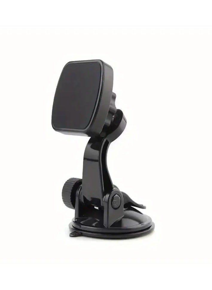 ELTRAZONE Square Magnetic Car Phone Mount with Waterproof Suction Cup Base | ABS Material Dashboard Holder for Smartphones & GPS | Strong Magnetic Grip, 360° Rotatable Design | Secure Auto Mount for Navigation, Calls & Hands-Free Use – Universal Compatibility - Image 3