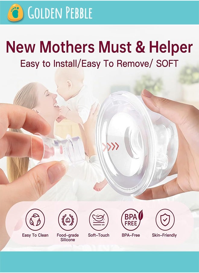 bbet 11 PCS Silicone Flange Inserts 13/15/17/19/21mm Compatible with Momcozy S12 Pro/S9 Pro/S12/S9,Flange Inserts with Flange Size for 24mm Flange/Shield of Momcozy/Spectra/Bellababy Wearable Breast Pump ,Breast Pump Accessories Breastfeeding Essential Pumping Kit for Moms  - Image 5