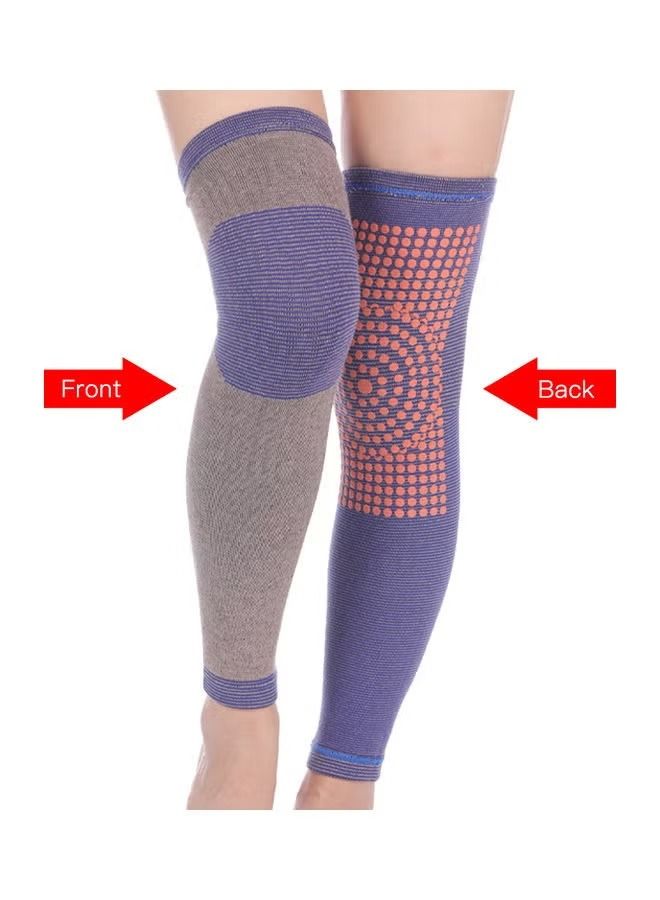 Winter Warm Knee Brace Pads Self Heating Knee Sleeve Thermal Leg Warmer Sports Knee Protector S 24*2*15cm