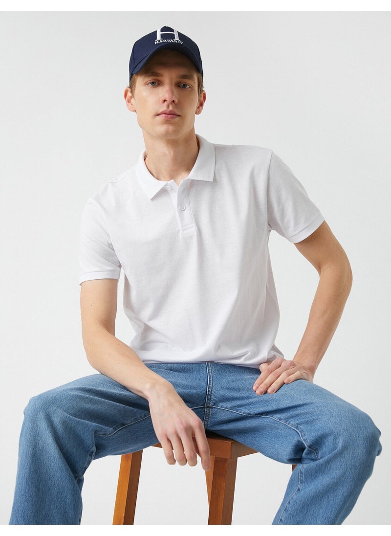 KOTON - Basic Polo Neck T-Shirt - Image 1