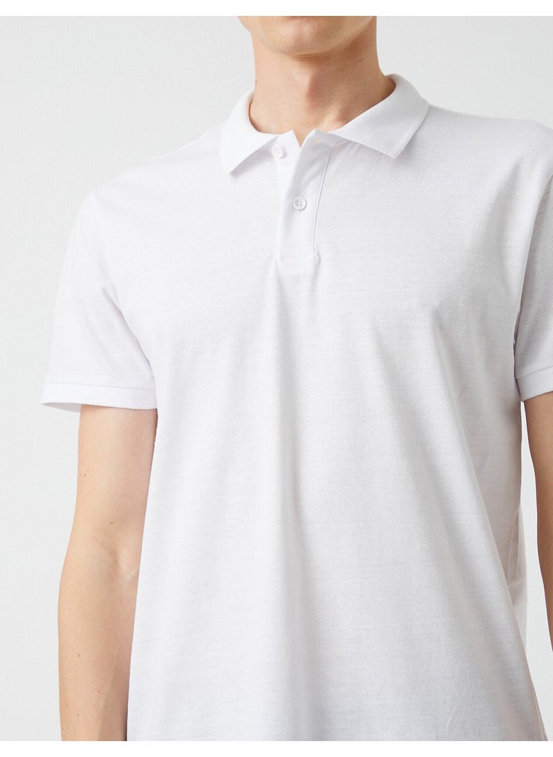 KOTON - Basic Polo Neck T-Shirt - Image 1