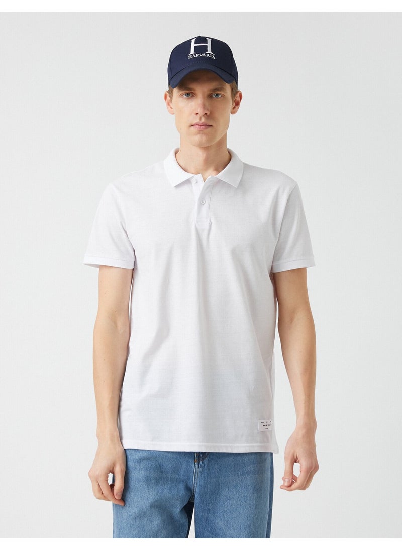 KOTON - Basic Polo Neck T-Shirt - Image 1