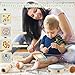 Vanplay Musical Instruments 6 in 1 Wooden Musical Toys for 2 3 Year Old Boy Girls Birthday Gifts Neutral Colors with Modern Boho Xylophone for Toddler Preschool Educational Toy for Baby 18 Months - Image 4