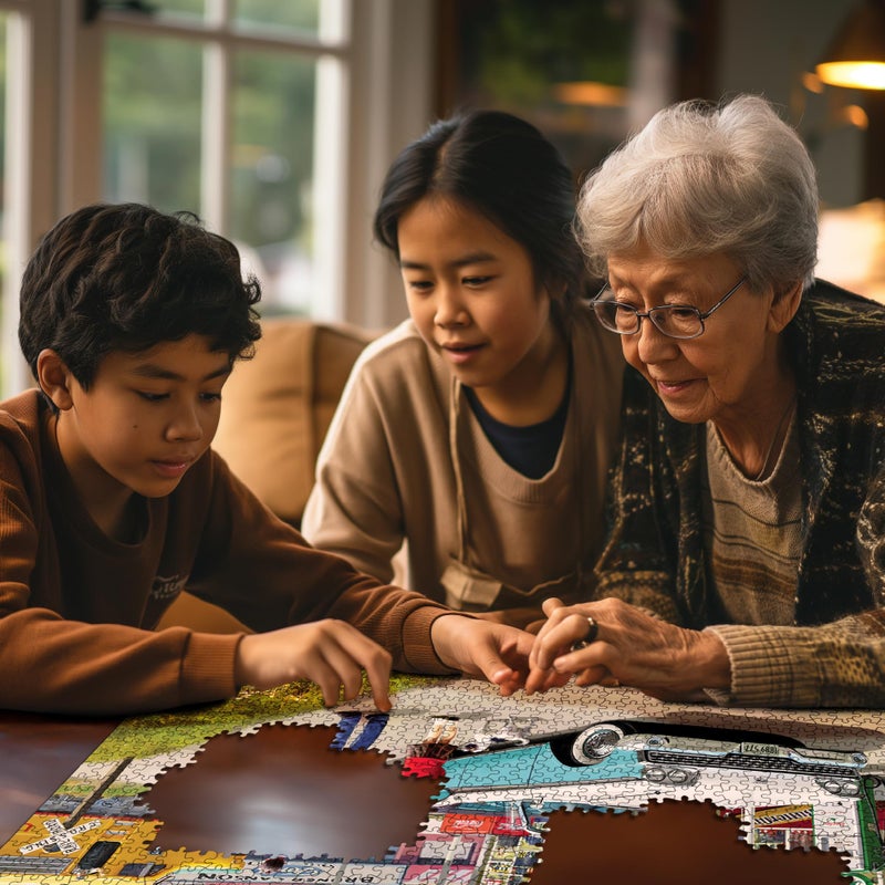 White Mountain Puzzles American Classics - 1000 Piece Jigsaw Puzzle - Image 5