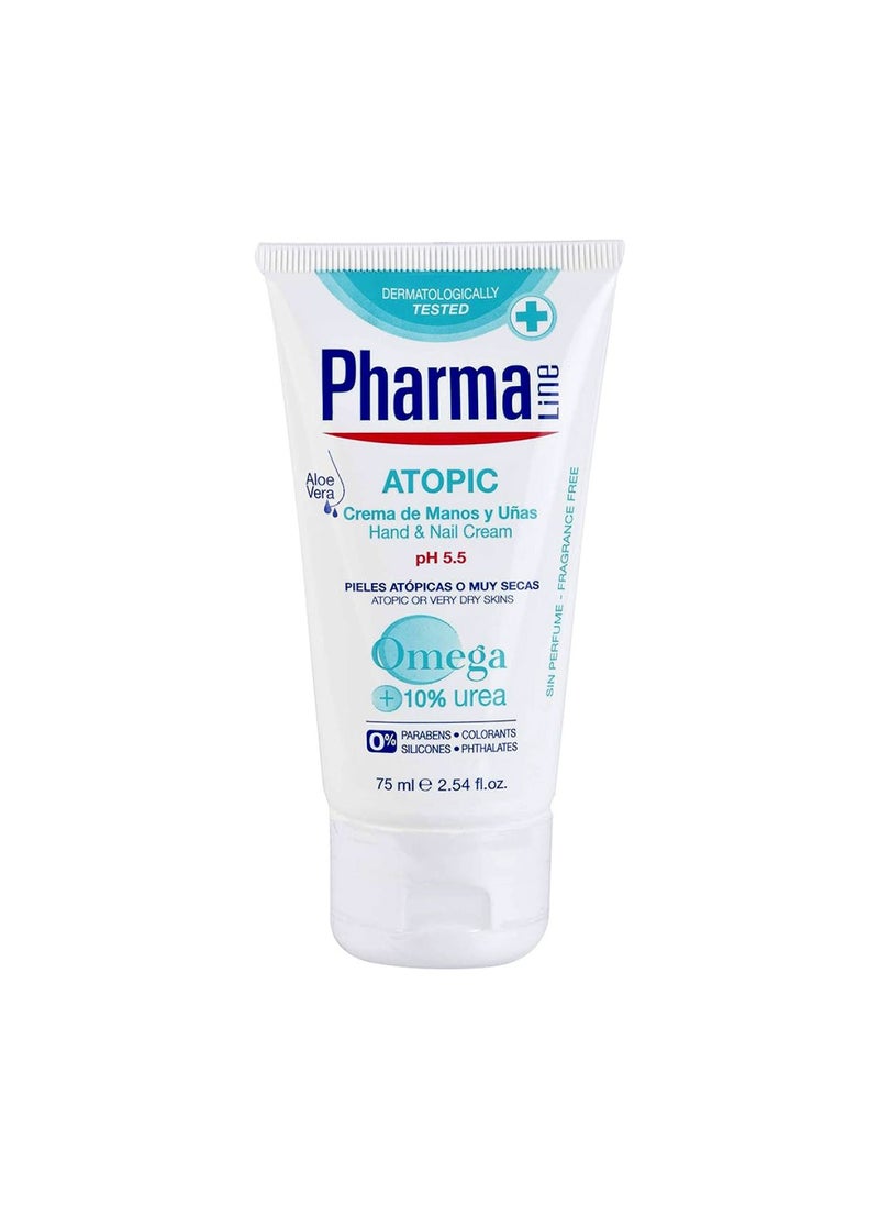 PharmaLine - Atopic Hand & Nail Cream 75 Ml - Image 1