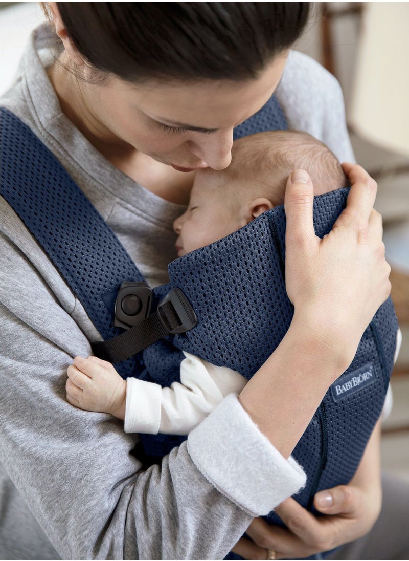 BABYBJORN - Baby 3D Mesh Carrier Mini Navy Blue - Image 1