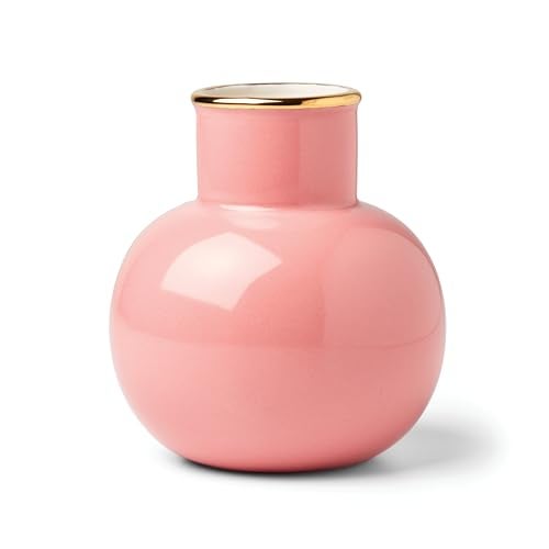 Kate Spade New York Pink Make It Pop Small Vase, 0.68 - Image 1