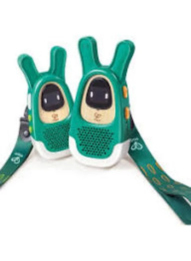 هيب HAPE Nature Walkie-Talkies – 2 Pack Outdoor Walkie Talkie Set for Kids with 3KM Range, Adjustable Volume, SOS Signal & Light, Fun Adventure Communication Toys for Children 4Y+