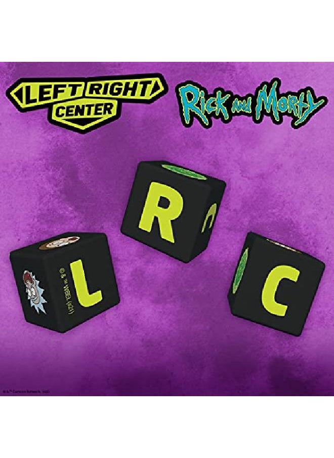 USAopoly - Rick And Morty Edition Of Left Right Center ; Collectible Dice Game Featuring Adult Swim Tv Show Theme ; Officially Licensed Rick & Morty Game - Image 1