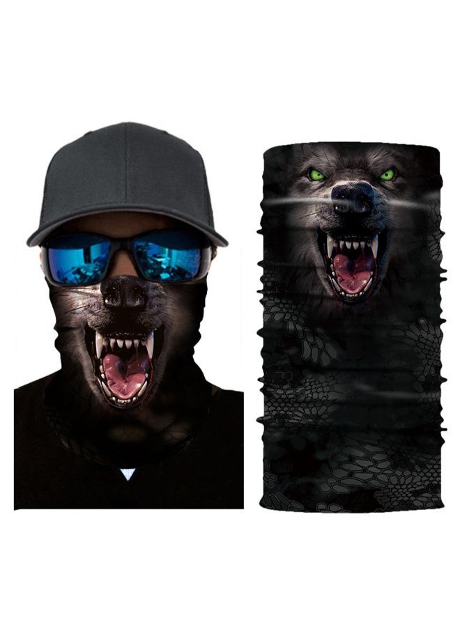 NIBEMINENT Cool Robot Wolf Design Headband Balaclava Cover AC010 - Image 2
