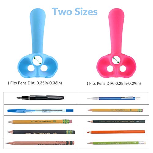 Firesara training grips for pencil, Original Training Grips Puppy Design Posture Correction for Kids Preschoolers Children Adults Special Needs Handwriting Aid for Lefties or Righties (3PCS) - Image 3