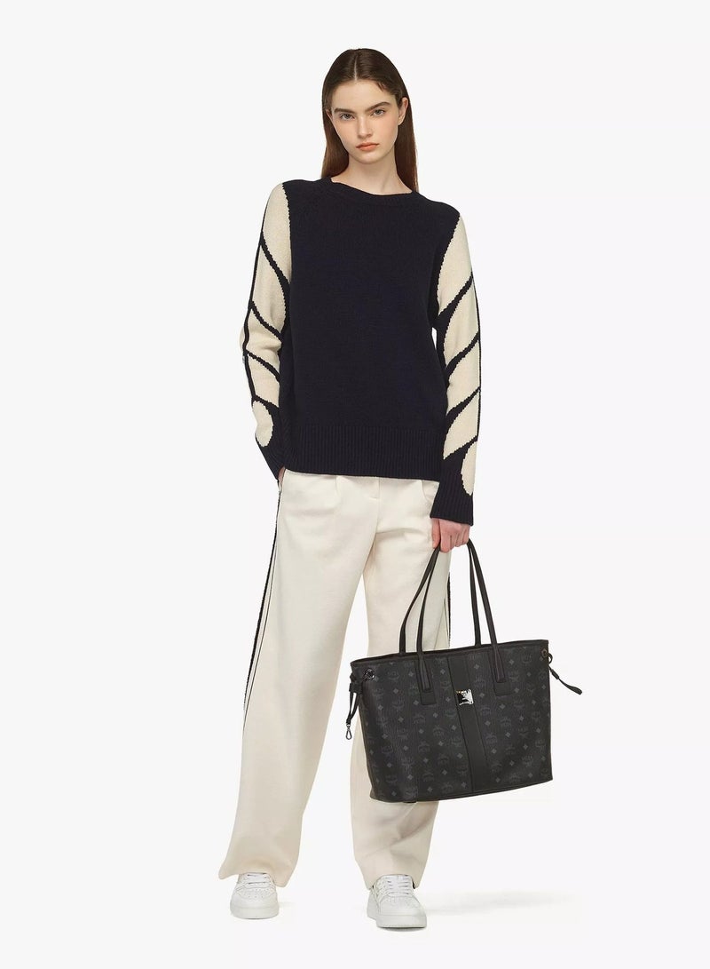 MCM Liz Reversible Shopper in Visetos - Image 2