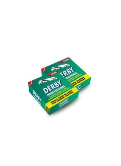 Derby Derby Professional Single Edge Razor Blades, 100 Count (Pack of 2)  - Image 1