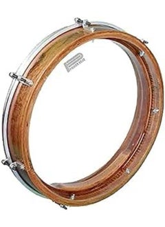 High Quality Wooden Frame Drum Bandeer Bendir Duff Tambourine with Plastic Head 35 cm + Tuning Key - pzsku/Z3C69C01420137A47CFF8Z/45/_/1710154306/76692e14-56dd-4b2e-bd3f-b37513a33161