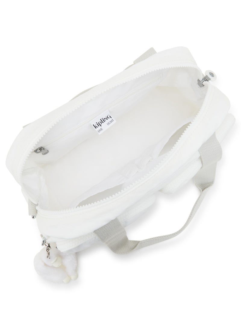 kipling Cool Defea Medium shoulderbag (with removable shoulderstrap)Pure Alabaster-I28496KH  - Image 3