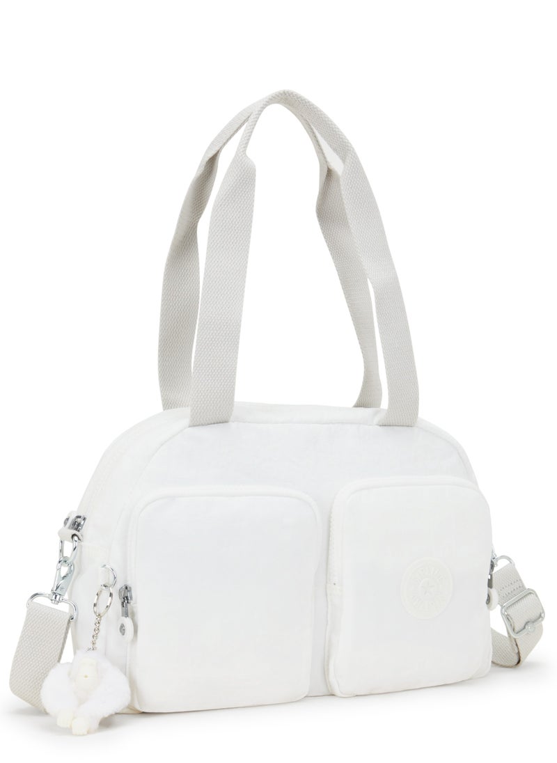 kipling Cool Defea Medium shoulderbag (with removable shoulderstrap)Pure Alabaster-I28496KH  - Image 4
