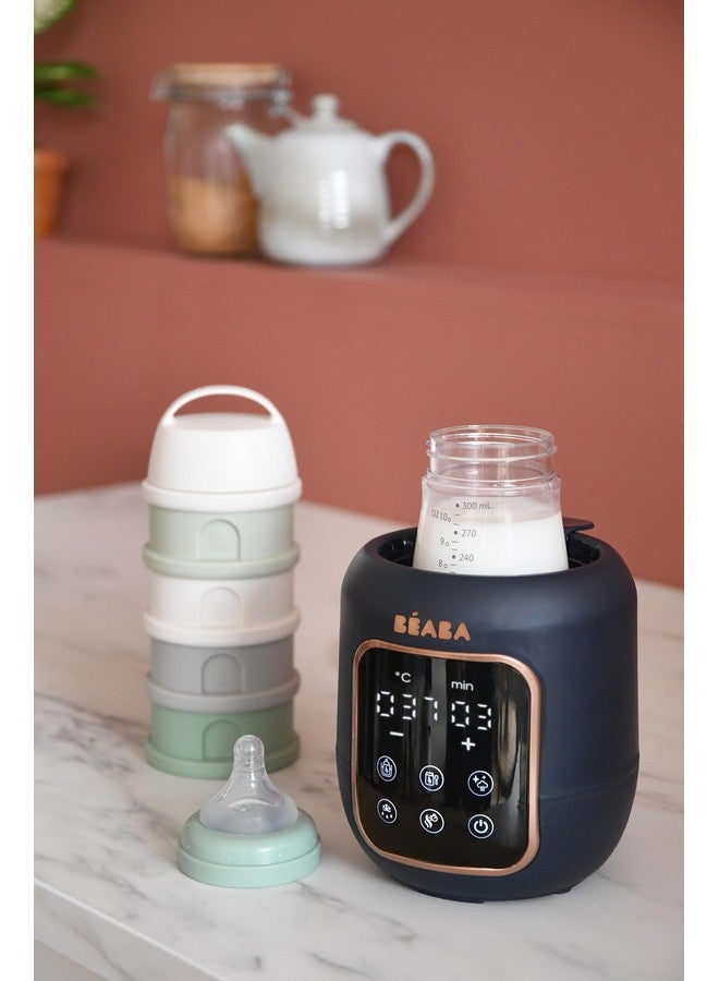 BEABA 5-in-1 Multi Milk Baby Bottle Warmer and Baby Food Warmer, Breastmilk Milk Warmer for Baby, Digital Design, Midnight - Image 2