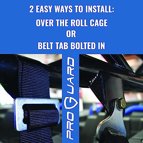 PROGUARD Blue 4 Point Harness 2" Straps Universal UTV Off-Road Harness (Two Pack) - Image 4