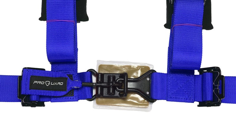 PROGUARD Blue 4 Point Harness 2" Straps Universal UTV Off-Road Harness (Two Pack) - Image 5