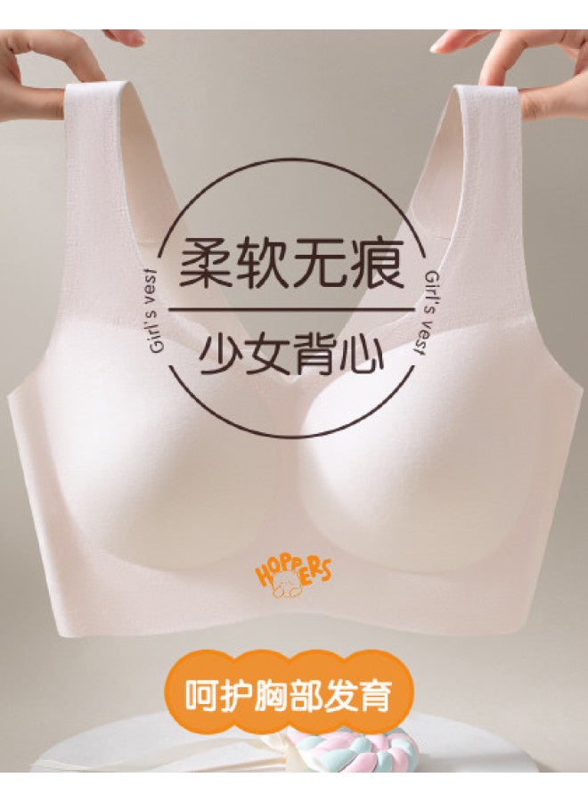Fenton 3-stage Middle & High School Anti-peek Modesty Seamless Vest Bra For Girls - Image 1