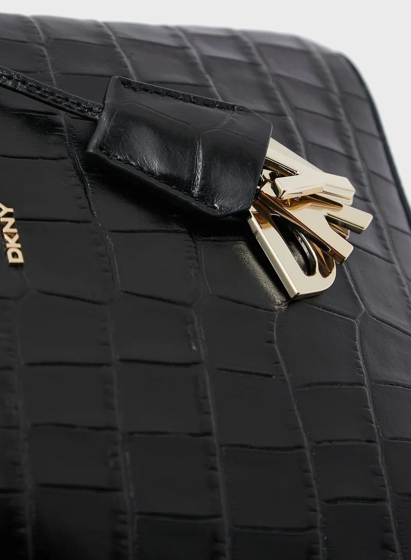 DKNY Paige Medium Textured Satchel