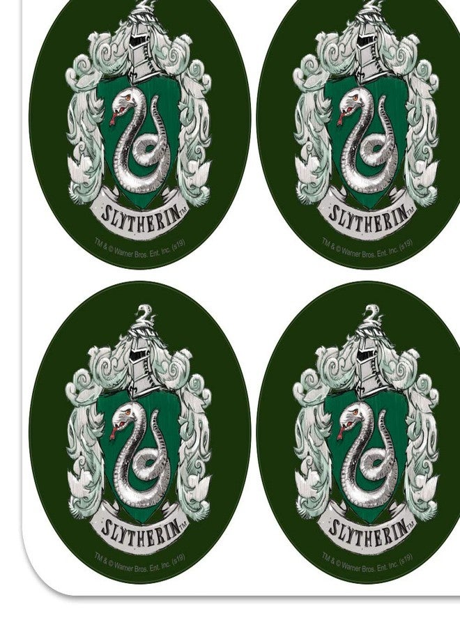 GRAPHICS & MORE Harry Potter Slytherin Painted Crest Planner Calendar Scrapbooking Crafting Stickers - Image 2