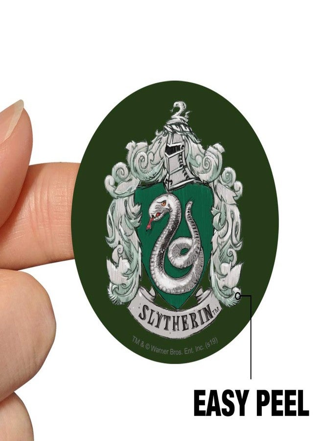 GRAPHICS & MORE Harry Potter Slytherin Painted Crest Planner Calendar Scrapbooking Crafting Stickers - Image 4