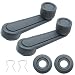 DUZFOREI 1 Pair 6926004020 Interior Window Crank Handle Replacement for Toyota T100 19931998 Yaris 20062016 Hilux 20042024 Matrix 20032014 Replaces 6926010040G - Image 2