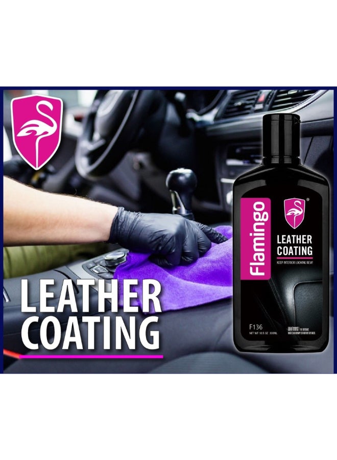 Flamingo Leather Coating Wax 300ml - Image 1