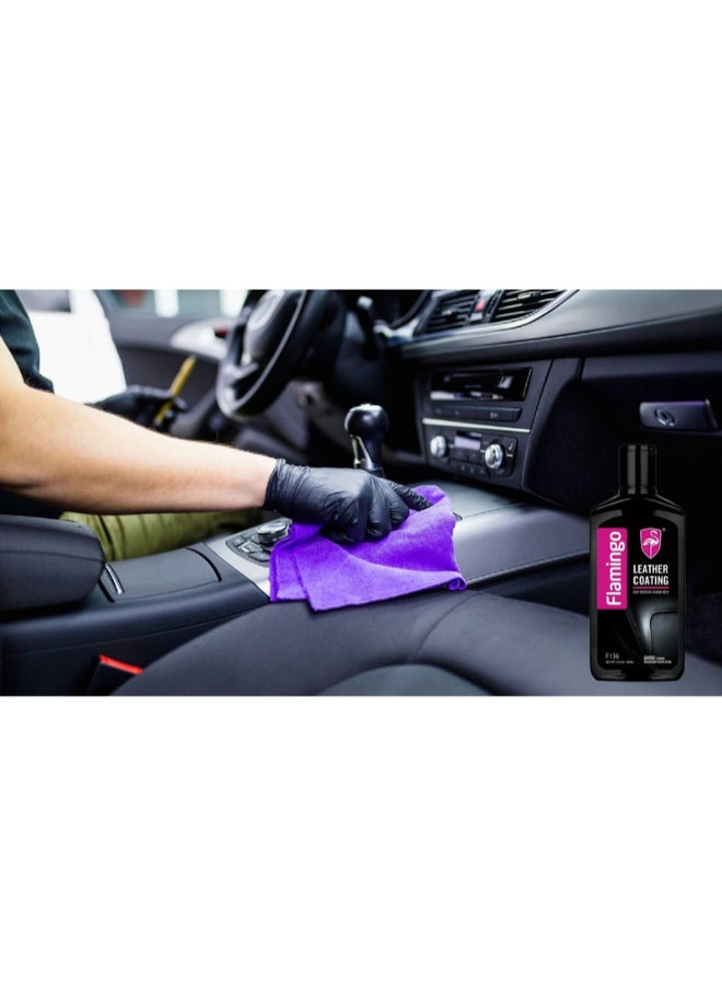 Flamingo Leather Coating Wax 300ml - Image 2