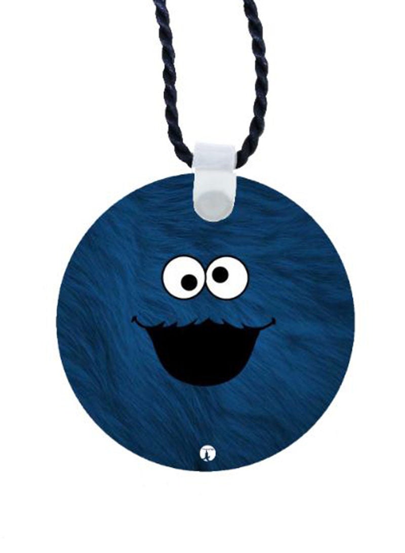 RKN Cookie Monster Printed Car Mirror Pendant - Image 1