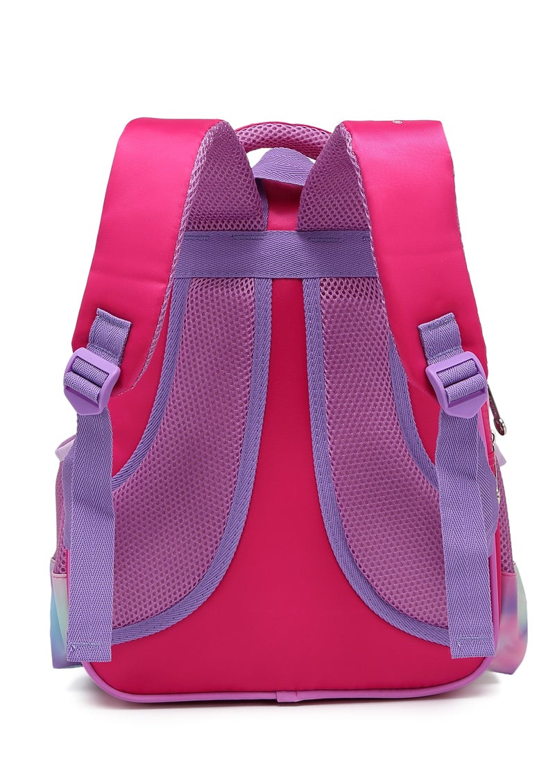 Stargold Baby Backpack 3Pcs Combo For Baby Girl With Adjustable Strap For School 14 Inch  - Image 4