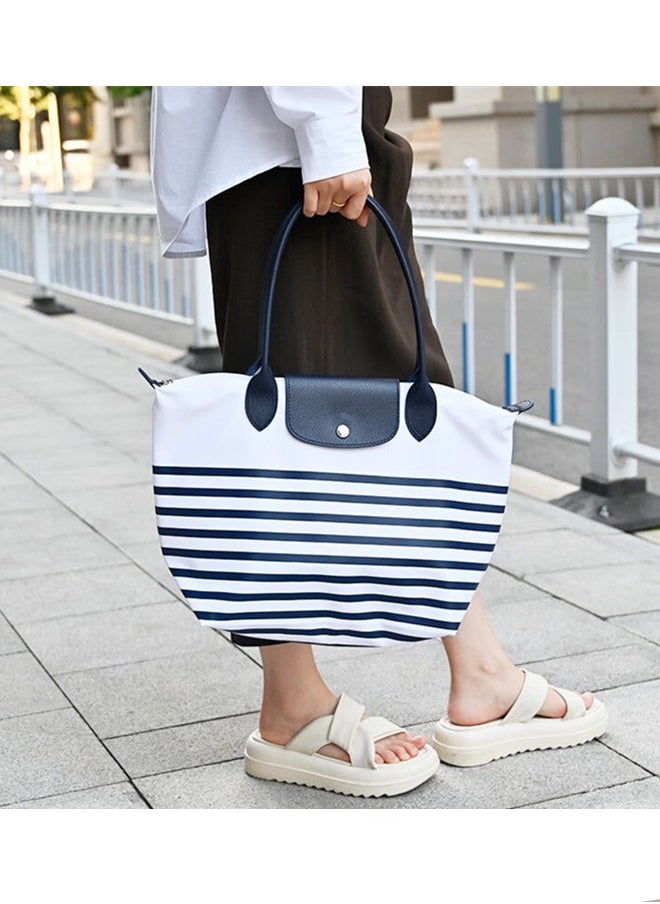 Longchamp - Women's classic fashion versatile large handbag, shopping bag, shoulder bag, handbag stripe - Image 1