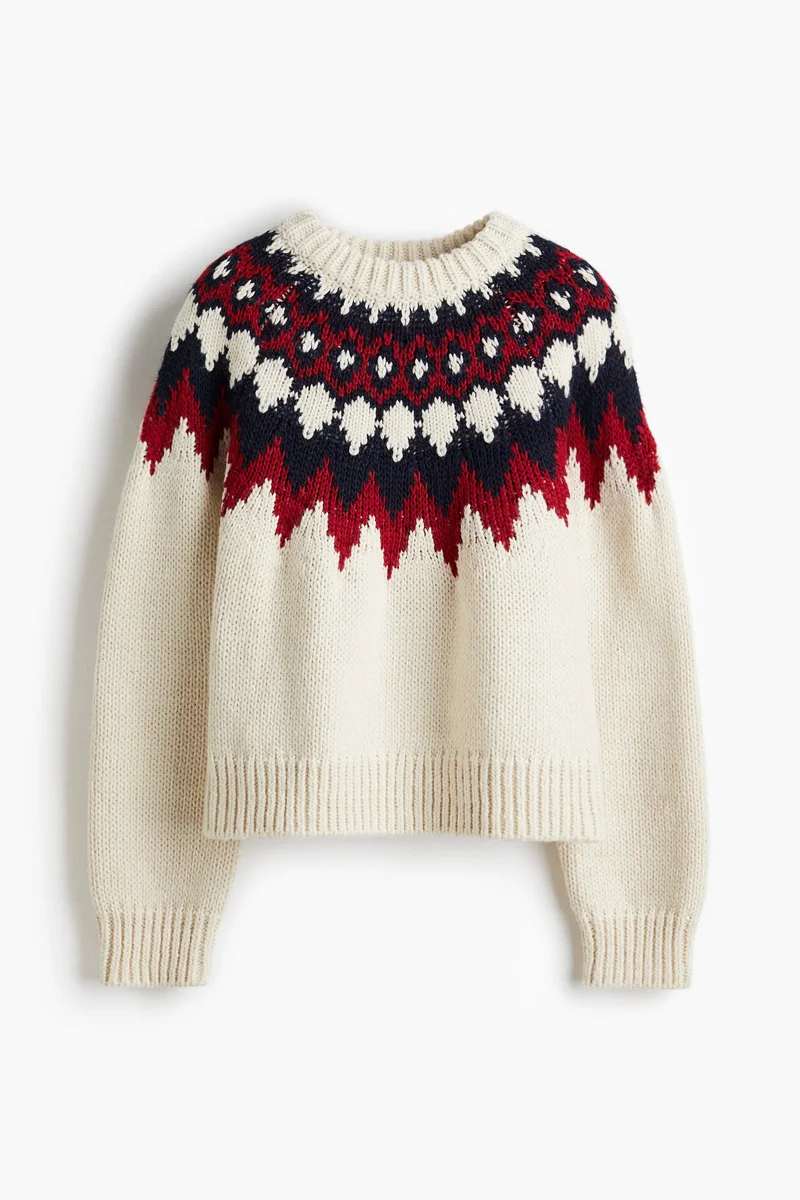 H&M Jacquard-knit jumper
