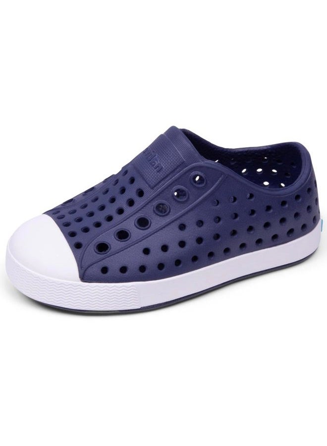 Native Shoes Boy's Unisex Kids Jefferson Junior Water Shoe Child, Regatta Blue Shell White, 32 EU - Image 1