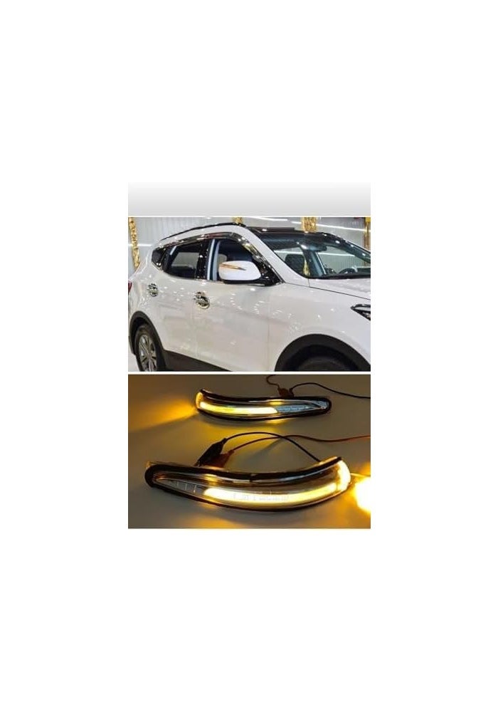 Wivplex LED Side Mirror Turn Signal Light for Hyundai Santa Fe - Image 4