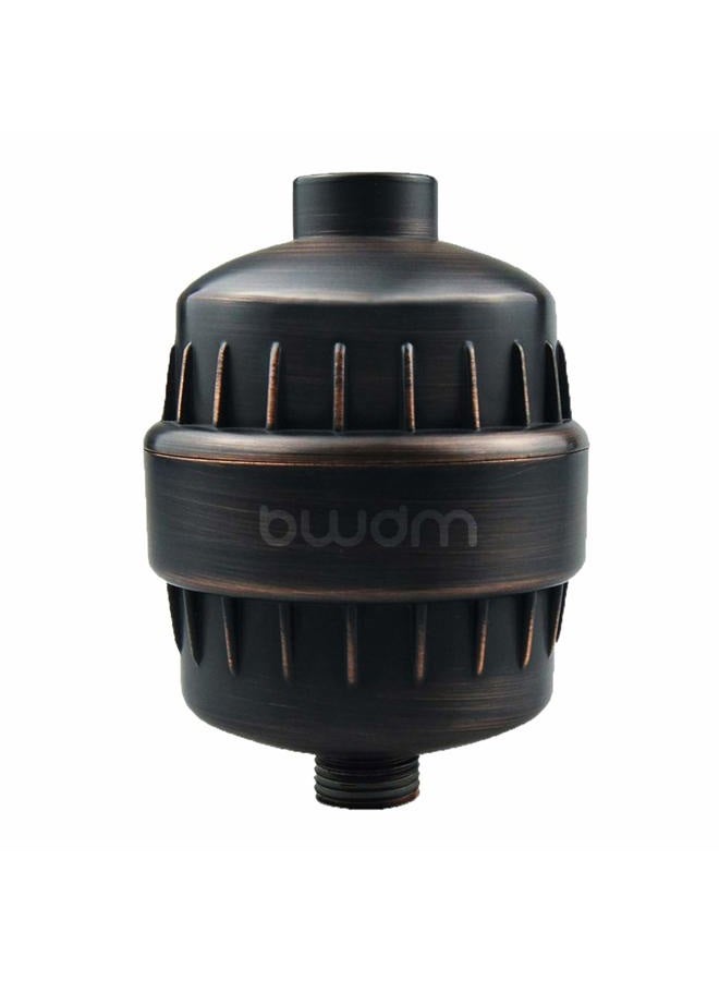 BWDM Shower Filter,Hard Water filter Shower Head Filter 15 Stage Cartridge Remove Chlorine Heavy Metals and Other Sediments,Vitamin C Water Softener Reduces Dry Itchy Skin,Dandruff (Oil-Rubbed Bronze) - Image 1