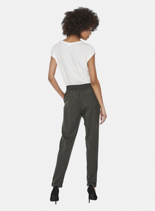 VERO MODA VERO MODA Womens Maya Mid-Waist Loose Solid Pant  - Image 2