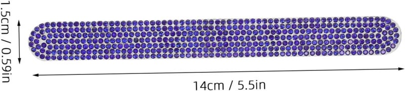 DECHOUS 4pcs Car Door Handle Protector Stickers Rhinestone -Scratch Adhesive Cover for Vehicle Door Handles Scratch Design for Cars - Image 2