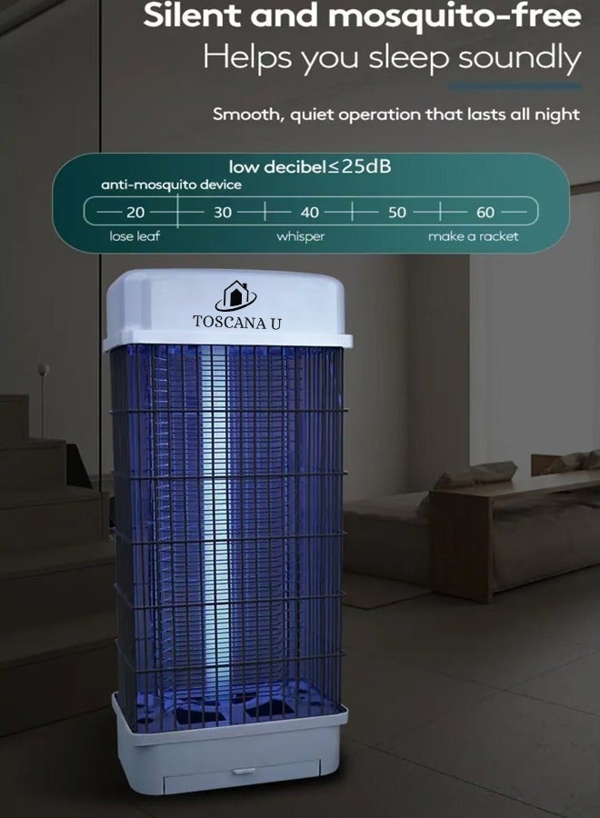 توسكانا يو الفتاك أفضل قاتل للبعوض والحشرات الطائرة داخل وخارج المنزل بواسطة الصعق الكهربائي وإضاءة اليو في , صاعق الناموس و البعوض والذباب الكهربائي - Image 4