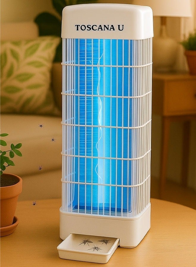 توسكانا يو الفتاك أفضل قاتل للبعوض والحشرات الطائرة داخل وخارج المنزل بواسطة الصعق الكهربائي وإضاءة اليو في , صاعق الناموس و البعوض والذباب الكهربائي - Image 2
