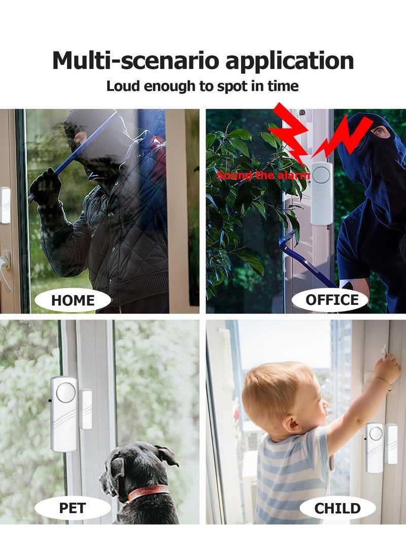 Daytoyz Security Door Window Alarm, Wireless Sensor Door Window Burglar Alarm, Door Alarms for Kids Safety, Easy Installation Doorbell Alarms for Office House Window Pool  - Image 5