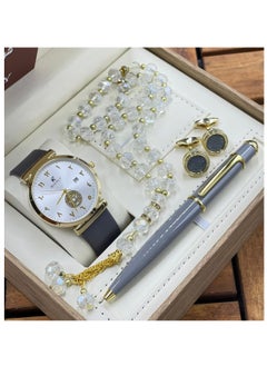 Watch A men's watch set consisting of a watch, a rosary, a cup and a pen 