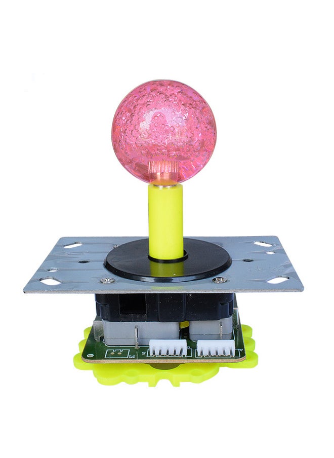 Large Game Machine Decisive Rocker Arcade Game Boxing Street Fighter Moonlight Treasure Box Amusement Machine Without Light Rocker Handle-Product Color:Decisive Rocker (Domestic)-with White Ball + Line  - Image 5